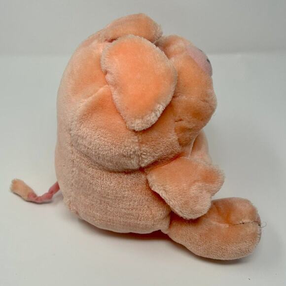 Beaufort Pig 1983 Mattel Emotions 8.5" Plush Pink Plushie Stuffed Animal Vtg - Picture 11 of 16